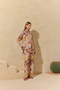 Orange Patterned Trousers