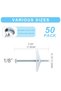 50 Pack 1/8 Inch Toggle Bolts for Drywall, Heavy Duty Metal Drywall Anchors Kit, Dry Wall Anchors... - 2