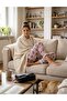 Women's Pink Plaid Pajama Bottoms Relaxed Fit with Heart Pattern, Casual Wear - 4