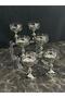 6-Piece Silver Footed Dessert Bowl Luxury Glass Serving Bowl - Stylish Snack Bowl - 200 Cc - 3