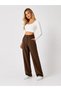 Women's High Waist Pleated Palazzo Pants - 2