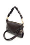 Royal Faux Leather Women's Hand and Shoulder Bag Brown - 7