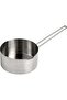 16 cm Saucepan Milk Pot 304 18/10 Stainless Steel Multi-Egg Boiler Shiny Fireproof Base Decorative Handle