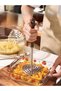 201 Stainless Steel Mashed Potato Press, Household Purple Sweet Potato Press, Baby Food Press Tool - 8