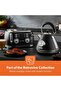 GK38073UK-BK 1.7L Stainless Steel Cordless Electric Kettle with Strix Controller, 3000W Rapid Boil - 3