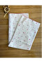Pink Heart Patterned Single Layer Muslin Blanket – 1 Month / 6 Months / 12 Months Unisex Baby Muslin Blanket
