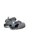 Women's Water Draining Sole Velcro Outdoor Sandals Smoked - 2