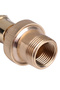 1/2" DN15 & 3/4" DN20 Fan-Shaped Fountain Nozzle Made Of Brass Fountain Sprinkler Accessories Rob... - 4
