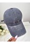 Şpk040 Written and Embroidered Washable Vintage Summer Hat - 4