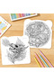MULTI NIGHTMARE ART Coloring Book for Adults Cute Cozy Daily Activities Irregular Patterns for Relax - 5
