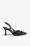 Recca Women's Heeled Shoes - Black Crocodile