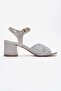 Women's Cross-Heel Covered Heel Sandals Metallic - 2