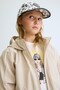 Girl's 8-18 Years Old Hooded Raincoat Stone Color - 2