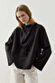 Flowy Tencel Blouse Black - 2