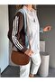Design Jean Garnished Detailed Striped Shirt - 3
