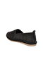Black Knitted Stone Embroidered Lightweight Women's Ballerinas Pc-7766 Z - 4