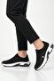Mcjamper Black and White Mesh Lightweight Breathable Men's Sports Shoes 2503 m - 2
