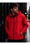 Water Repellent Oversize Men's Hooded Raincoat