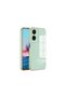 Vivo Y18 Case Volet Silicone - Light Green