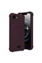 Apple iPhone 16E Kelvin Silicone with Business Card Holder - Deep Purple