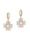 316 L Stainless Steel - Anti-Allergic - Non-Tarnish - Gold Color - Zircon Stone - Women's Earrings