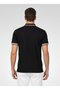 Men Sportswear Fit Short Sleeve Outdoor Polo Shirt, Black - 4