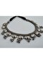 Antique Oxidized Silver Elephant Motif Choker Necklace with Adjustable Black Thread | Tribal Ethnic Statement Jewelry - 3