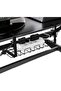 Silk Route - Under Desk Cable Management Tray, No Drill Cable Metal Rack Wire Organizer, Cable Storage Basket - 5