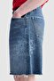 Archie Straight Fit Distressed 100% Cotton Men's Blue Denim Shorts - 3
