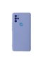 General Mobile Gm 21 Pro Case Nano Velvet Silicone Inside - Lilac