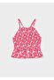 Girl's Strappy Blouse Pink - 2