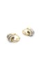 Glb-Stl41414 Hoop Earrings - Small - Gold