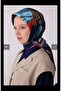 Floral Pattern 100% Twill Silk Scarf