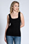 6529 Zero Sleeve Square Neck Women's Tank Top - 2