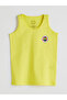 Lcw Kids Yellow Crew Neck Fenerbahçe Printed Boys' Undershirt 2-Piece Set - 2