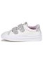 Glitter Velcro Girls' Casual Shoes - 6