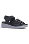 Selinay 1584-1 Black Women's Flat Sandals Shoes - 2