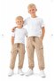 Ay Ki̇ds Boys' Cargo Pocket Sweatpants – Elastic Cuff Comfortable Jogger Pants 6456- - 2