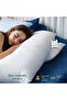 ® Super Soft Full Bed Pillow 45 X 145 cm Breathable And Rectangular Long Body Pillow - 7