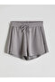 Two Mt Shop Quality Natuvera Gray Interlock Plain Standard & Regular Women's Sports Shorts - 5