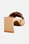 Women Mia Slip On Sandals, Beige - 3