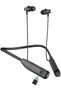 Bluetooth Neckband Earphones | 100Hrs Playtime, Stereo Sound, TF Card Support, 800mAh Battery - 2