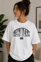 Newyork Usa T-Shirt, Unisex Oversize Cotton Tee, Crew Neck T-Shirt