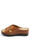Unisex Genuine Leather Look Anatomical Comfort Slippers - Comfortable for Daily Wear - 6