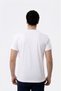 Organic Cotton White Men's Short Sleeve V-Neck T-Shirt - 3