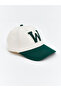 Text Embroidered Boy Cap Hat - 2