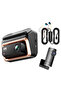 Z60 Pro 3-Channel Dash Cam 4K + 2K Internal + 1080P Rear 4G GPS - 2