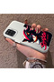 Samsung Galaxy A12/M12 Compatible Hard Acrylic Back Silicone Edge Lens Protection Case - 3