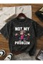 Oversize Women's Summer T-Shirt... Printed T-Shirt - 5