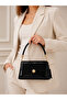 Mirella Leather Women's Bag Croco Black - 2